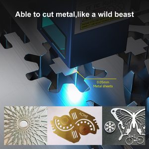 Atomstack A20 S20 X20 Pro 20W Laser điện Engraver 130W Khắc Máy 0.08x0.1mm Laser Focus Cutter cho ván ép acrylic - Product Image 3