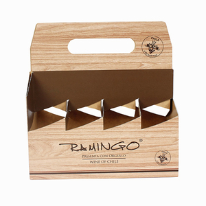 Yilucai Personnalisé Kraft <span class=keywords><strong>8</strong></span> Pack Bière Transporteurs Fabrication D'emballages Carton Boîte - Product Image 3