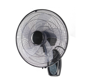 16 inch AC DC thông qua tường Quạt thông gió hoạt động có thể sạc lại dao động 3 peed gắn tường fan hâm mộ - Product Image 1