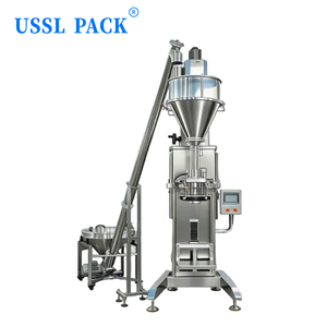 Machine de remplissage automatique à vis sans fin RF-110 pour poudre de farine, de cacao et de céréales, équipée d'un élévateur à vis - Product Image 3