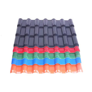 กระเบื้องหลังคาพีวีซี ทนความร้อน ผลิตจากเรซินพลาสติก แบบโคโลเนียลสเปน  กระเบื้องหลังคา UPVC  ทำจากเรซินสังเคราะห์ - Product Image 1