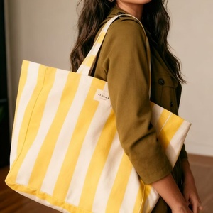 Sac fourre-tout en toile rétro <span class=keywords><strong>littéraire</strong></span> personnalisé pour femmes, grande capacité, écologique, recyclable, sac de shopping en coton pour les voyages - Product Image 4