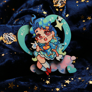 <span class=keywords><strong>Juno</strong></span> creativo personalizado claro <span class=keywords><strong>3D</strong></span> impresión acrílico llavero Primer plano encanto - Product Image 4