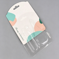 Boîte à bulles portable personnalisée à moule sur mesure, cadre carré en plastique transparent texturé à grille pour l'affichage d'articles
