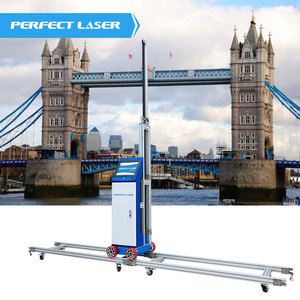 เครื่องพิมพ์ผนังแนวตั้งแบบ UV 3 มิติ 5 มิติ ยี่ห้อ Perfect Laser สำหรับพิมพ์ภาพบนคอนกรีต/กระจก/เซรามิก/กระดาษ - Product Image 1