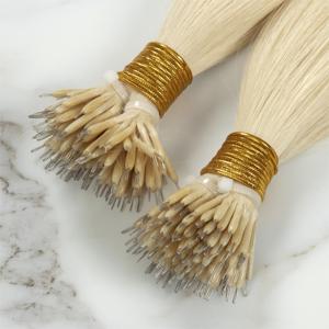 La fabbrica produce capelli ad anello Nano per capelli umani di alta qualità è molto caldo e molto popolare - Product Image 1