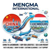 Fret maritime et aérien & Transport par camion et ferroviaire & Express |   DDP |   De Chine à Luxembourg
