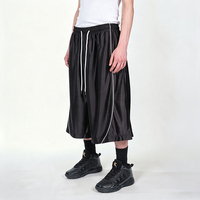 Shorts Homme Personnalisés Bermuda Streetwear Séchage Rapide Polyester Nylon Coupe Ample Athlétique Basketball Vente en Gros