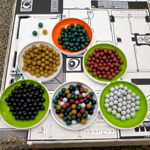 8mm 9mm 10mm palle di argilla in acciaio inox per caccia all'aperto accessori per fionda - Product Image 1