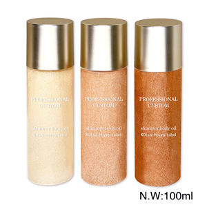 Aceite Corporal Vegano Orgánico con Brillo, Protección Solar SPF, Larga Duración, Resistente al Agua, Ecológico, Logotipo Personalizado, Marca Privada - Product Image 2