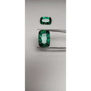 Topaze bleue ciel naturelle, pierres précieuses en vrac, taille damier, pour la fabrication de bijoux, 10x10 mm, forme coussin, qualité supérieure - Product Image 4