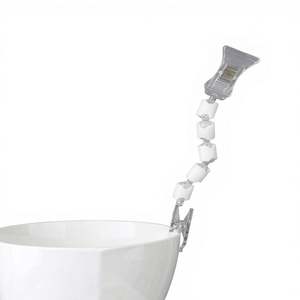 Porta precios de PVC transparente y duradero para supermercado, clip POP de 45 mm para exhibición de letreros, para una gestión eficaz de almacenes y suministros - Product Image 1