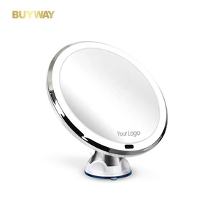 Fogless vòi hoa sen gương với hút mạnh mẽ cup shatterproof Vòng Magnifying Bath gương xoay cho cạo râu không có sương mù Dễ dàng cài đặt - Product Image 1