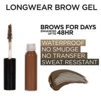 LOW quantité minimale de commande NO Logo 12 couleurs Gel pour sourcils foncés OEM Private Label Waterproof Eye Brow Dye Teinte pour sourcils