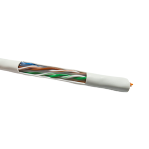 Cable de Red Interior ZhongTong <span class=keywords><strong>Cat6</strong></span> <span class=keywords><strong>E</strong></span> UTP 23AWG 0.57mm BC, Cable LAN de 10 Gbit y 100 M, Cubierta de PVC/LLDPE, Conductor CCA - Product Image 1