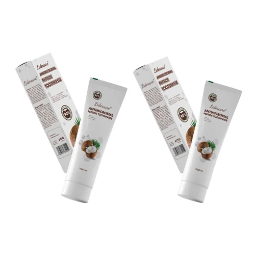 Зубная паста для отбеливания зубов с органическим кокосовым маслом