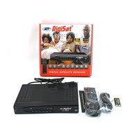 Receptor de TV Satelital HD DVB-S2 Popular en África, Decodificador FTA 1080P