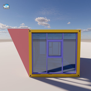 Rumah kontainer dapat dilepas untuk berkemah darurat kabin Modular pantai rumah kontainer ponsel - Product Image 3