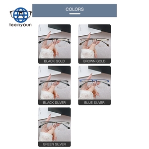 Teenyoun 2024 lunettes photochromiques pour hommes lunettes de blocage de la lumière bleue <span class=keywords><strong>Photo</strong></span> gris montures optiques Anti-lumière bleue lunettes carrées - Product Image 6