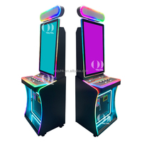 QIQU 2025 nouvelle conception vente chaude métal 32 pouces écran tactile haute rentabilité compétence jeu Machine armoire