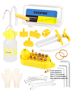 自行车修理工具液压盘式制动器放油套件通用套件 - Product Image 1