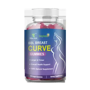 Private Label BBL Breast Curve Gummies Hip And Big Gummy custom natural Butt Enlargement Gummies