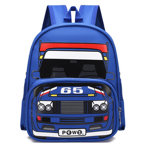 Nueva mochila escolar ligera transpirable de tela Oxford para niños, diseño de unicornio de dibujos animados, característica preescolar impermeable - Product Image 4