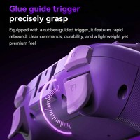 Manette de jeu sans fil multiplateforme G3 personnalisable en gros avec pavé directionnel remplaçable et vibration asymétrique