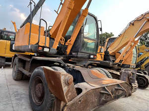 Excavadora de ruedas Hyundai 210 DE Corea del Sur, excavadora de ruedas Hyundai usada en Shanghai, China - Product Image 5