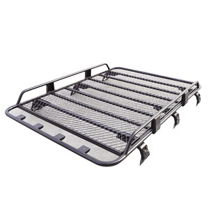 Portaequipajes de carga Universal, soporte de aluminio, estante de techo de acero para LC80 - Product Image 1