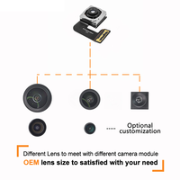 Module de caméra MIPI SincereFull Auto Focus AF HDR 4K 50MP capteur OV50C40 1/2.5 pouces 76,4 FOV <1,5% de distorsion pour smartphone