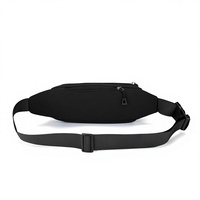 Sac banane unisexe imperméable avec logo personnalisé pour femme et homme, idéal pour la course, le sport, le fitness, et le transport de téléphone portable