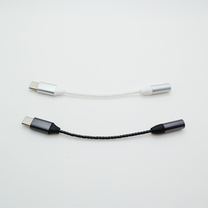 Zhensheng <b>Type</b>-<b>C</b> To 3.5mm Audio <b>Adapter</b> Cable 24 Bit Digital Decoding With Silver Plated Copper Wire - Product Image 3