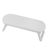 Support de main carré professionnel portable pour ongles, repose-bras pour ongles en acrylique, coussin de maintien de la main antidérapant, 10 pièces