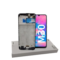 Vente en gros d'écrans de téléphone portable LCD pour SM-M305 modèle 6.5 "écran 1 an de garantie cadre d'assemblage paquet de service officiel