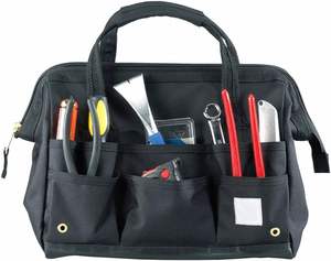 Sac de rangement pour outils portables d'électricien en toile de haute qualité, vente en gros - Product Image 5