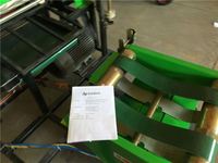 Machine d'emballage hydraulique pour ensilage 50 kg avec moteur 5,5 kW, multifonctionnelle, certifiée CE, fournie directement par l'usine