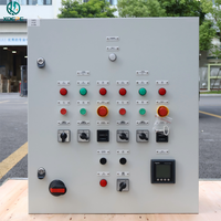 Ensemble complet de système de commande de pompe à eau monophasée, boîte de distribution électrique, armoire de commande du moteur, IP54