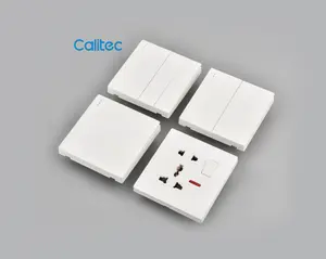 Calitec Uk Standaard 13a Universele Pin Geschakelde Socket Met Neon Fabrieksbenodigdheden