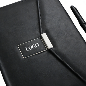 Carnet de notes en cuir à spirale grande capacité 8000 mAh avec 100 feuilles et clé USB 2-en-1 – Idéal pour le bureau et comme cadeau - Product Image 6