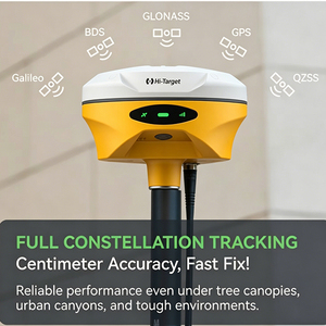 HI TARGET V300 <span class=keywords><strong>Gps</strong></span> Kara Araştırma Ekipmanları Gnss <span class=keywords><strong>Rtk</strong></span> HI TARGET <span class=keywords><strong>Rtk</strong></span> Imu 1408 Kanalları <span class=keywords><strong>Rtk</strong></span> <span class=keywords><strong>Gps</strong></span> Gnss Alıcı V300 Hi target Gnss - Product Image 5