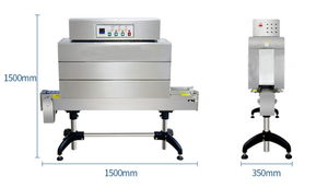 BSS-1538B Fles Top Sabotage Afdichtingen Pvc Mouw Label Warmte Krimptunnel Oven Verpakkingsmachine Voor Verkoop - Product Image 6
