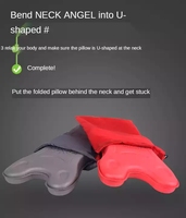 Conception ergonomique pliable oreiller Cervical léger dispositif Durable Relaxation musculaire repos partout