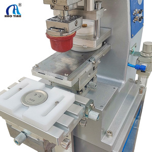 Haotian Monochrome Pad <b>Printing</b> <b>Machine</b> P-125D1 Pneumatic Drive For Toys Handles Plastic Casings - Product Image 1