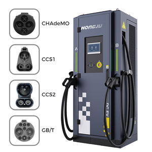 Station de recharge DC pour véhicules électriques à double borne 120KW 160KW 180KW 240KW, station de recharge DC commerciale extérieure pour chargeur de voiture électrique - Product Image 3