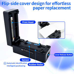 Máy in nhãn nhiệt trực tiếp GTCODESTAR GT-P160 để bàn, khổ 4x6, in chuyển nhiệt, in vận đơn, không dây, in mã vạch - Product Image 5