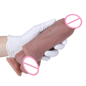 SXXY Nouvelle manchon d'extension de pénis à extrémité fermée de 6,9 pouces, en silicone réaliste couleur chair, pour l'amélioration masculine, produit pour adultes - Product Image 2