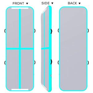 Pista de aire inflable de <span class=keywords><strong>10</strong></span> <span class=keywords><strong>m</strong></span>, pista de aire dwf para exteriores, esterilla de yoga, pista de aire plegable para gimnasia, 4x4 - Product Image 6