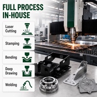 Fabrication de tôles OEM, découpe laser, estampage sur mesure de précision en acier inoxydable et aluminium, pliage CNC, soudage, emboutissage profond