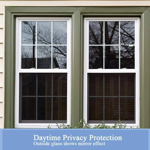 Película de Vinilo Negra <span class=keywords><strong>para</strong></span> <span class=keywords><strong>Ventanas</strong></span> Arquitectónicas, Protección Solar, Reflectante, Privacidad, <span class=keywords><strong>Adhesivos</strong></span> Decorativos <span class=keywords><strong>para</strong></span> el Hogar, Película de Plástico <span class=keywords><strong>para</strong></span> <span class=keywords><strong>Vidrios</strong></span> de Edificios - Product Image 4